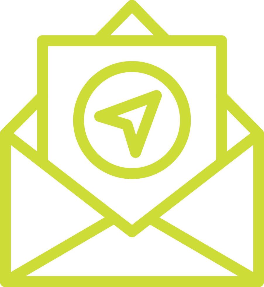 Send Mail Icon Design Illustration vector