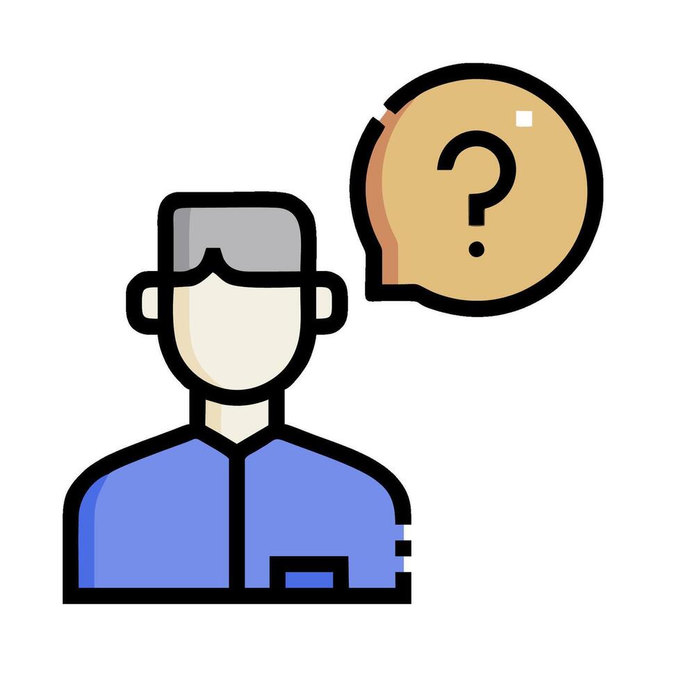 Question mark icon illustration vector
