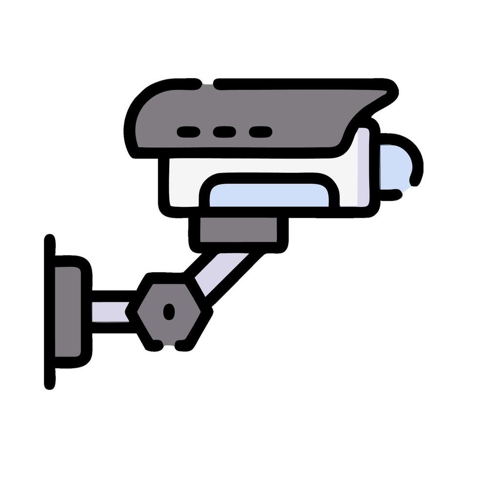 Security camera icon illustration design vector
