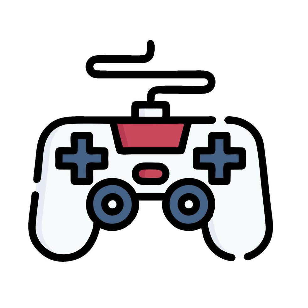 A game controller icon on a white background vector