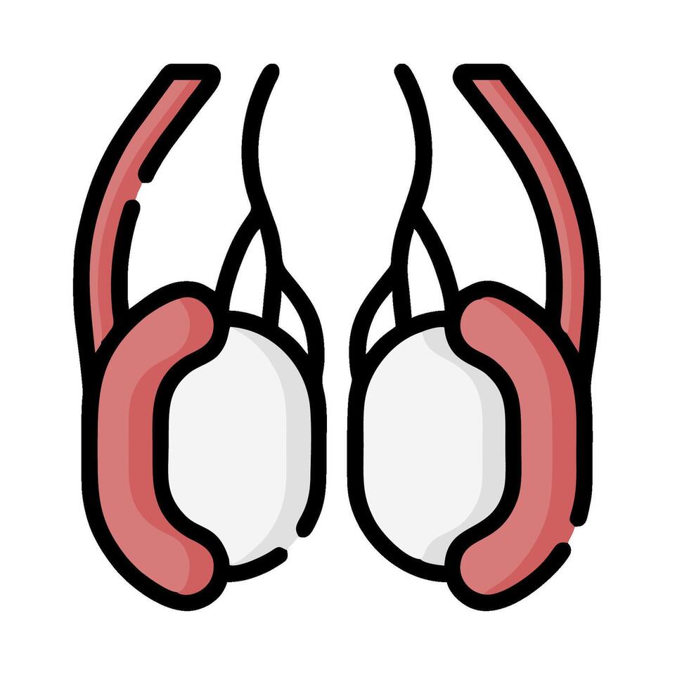 Headphones icon illustration design vector