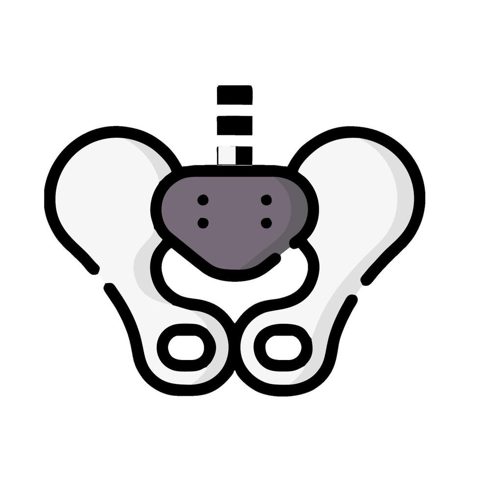 A black and white illustration of a heart vector