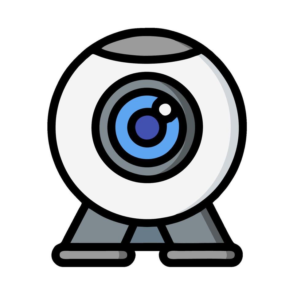 Webcam icon illustration vector