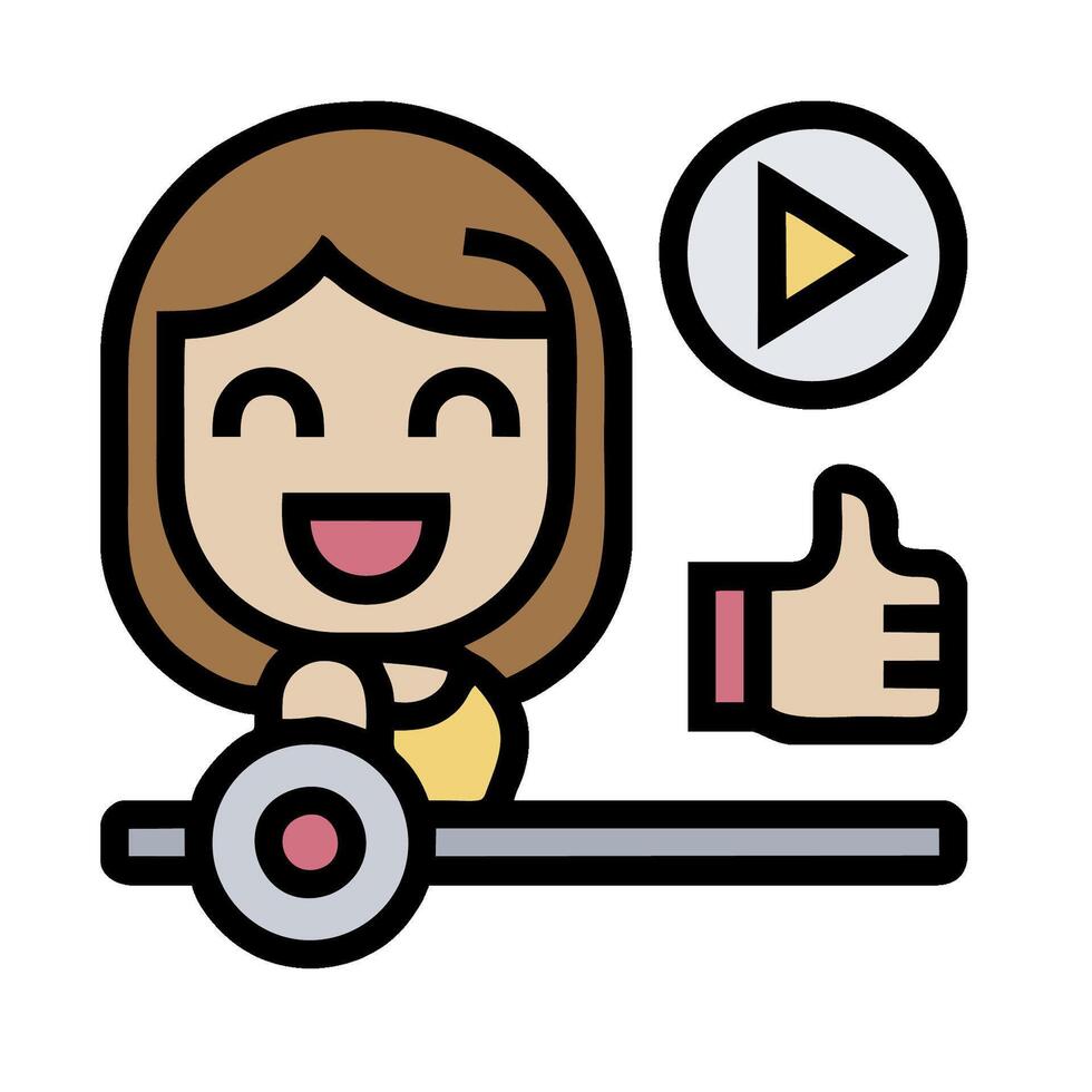 A woman is holding a remote control and giving a thumbs up vector