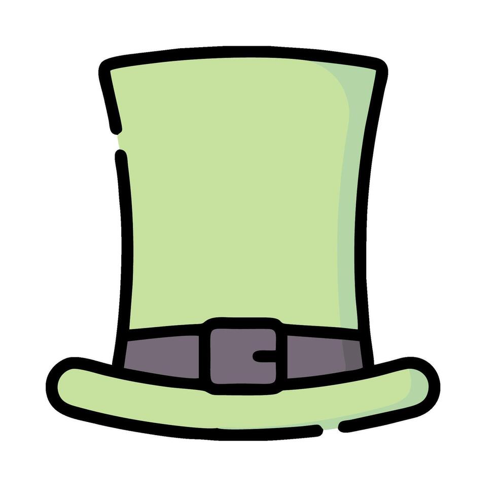 Top hat icon illustration design vector