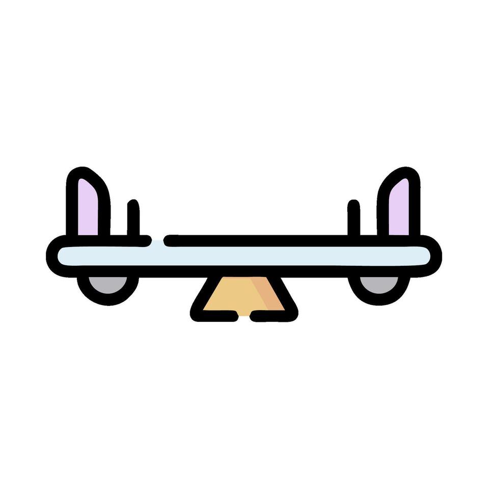 A skateboard with wheels on it vector