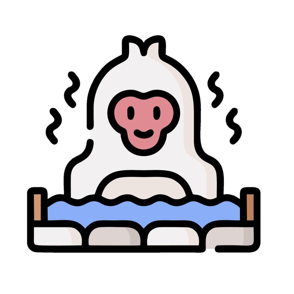 A cartoon bear sitting in a bathtub vector