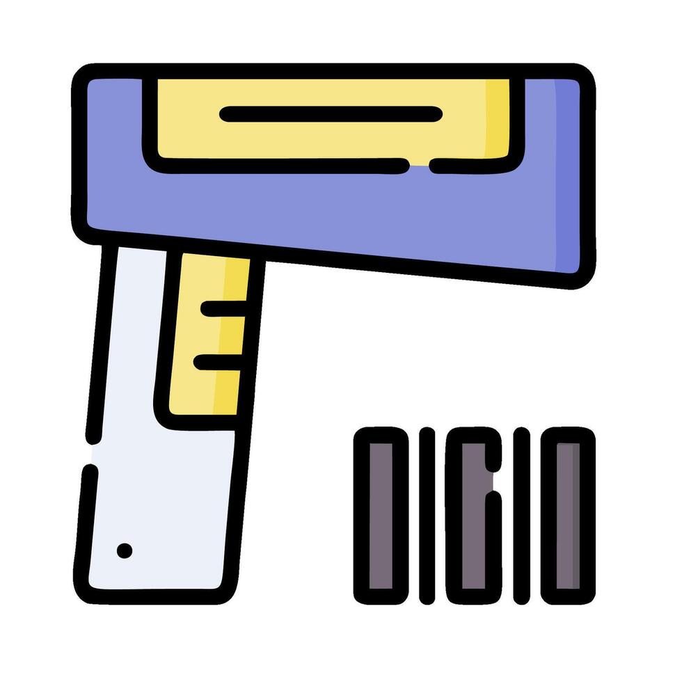 A gun and a knife are next to each other vector