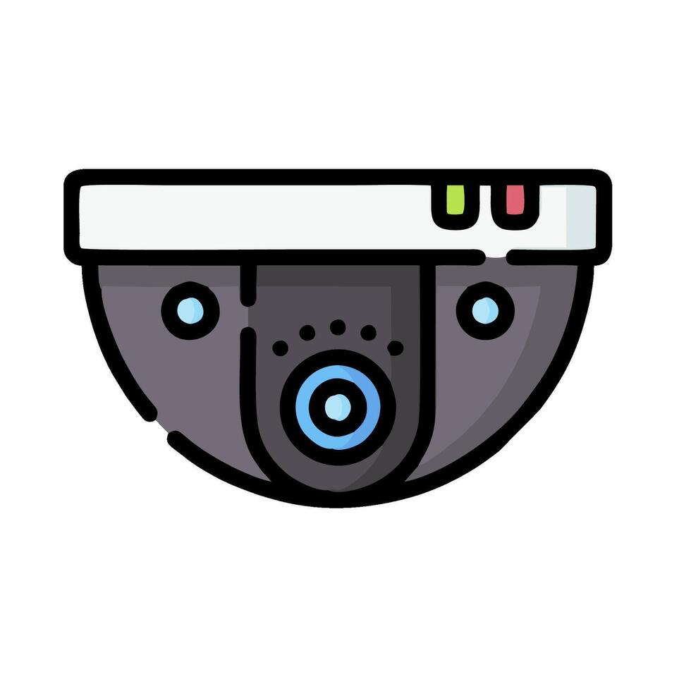 A camera icon on a white background vector