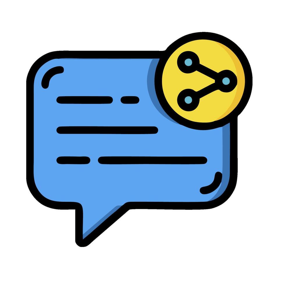 Chat icon illustration vector