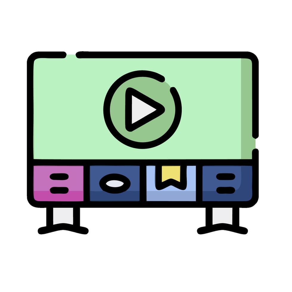 player icon illustration vector