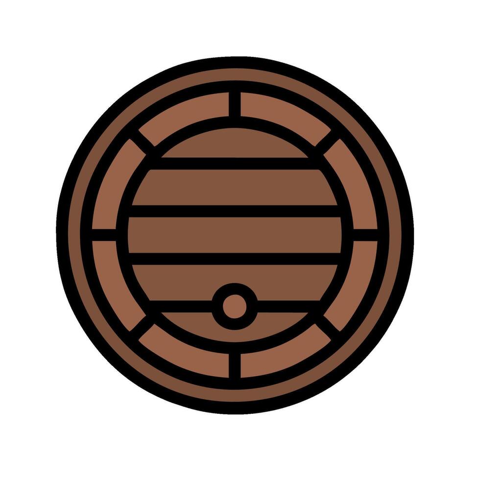 A barrel icon on a white background vector