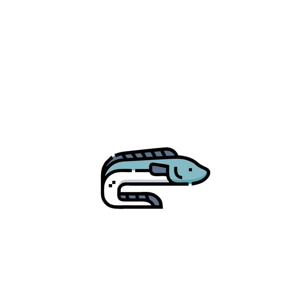 A fish icon on a white background vector