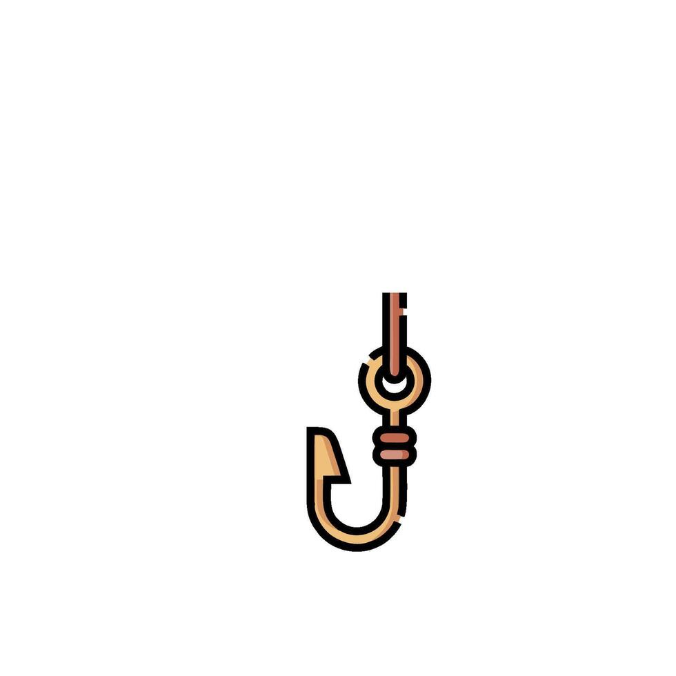 Hook icon illustration vector
