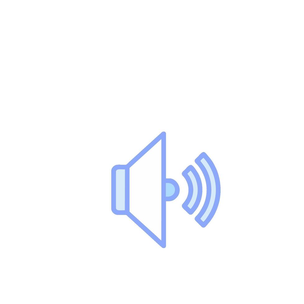 A speaker icon on a white background vector