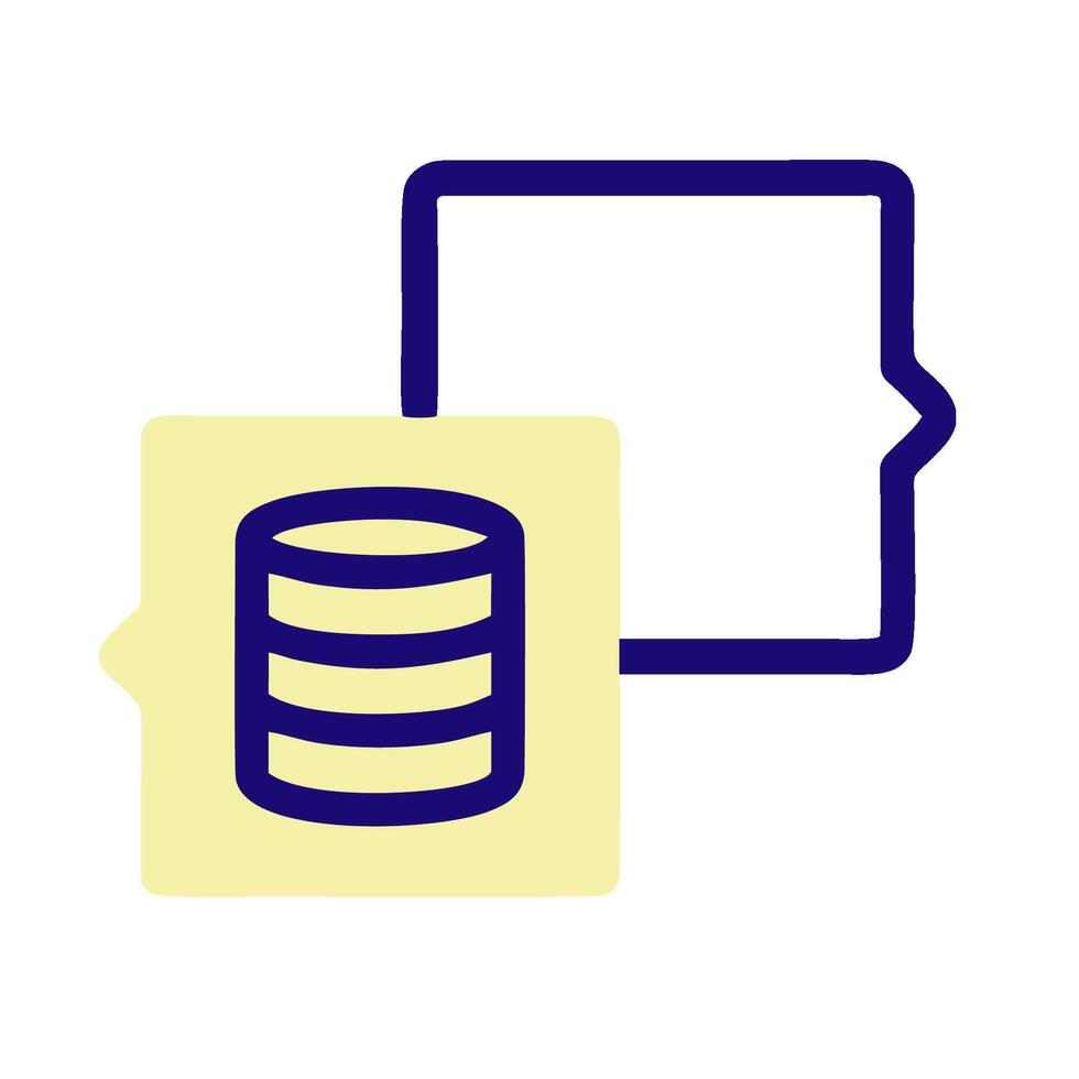 A file icon with a file and a folder vector