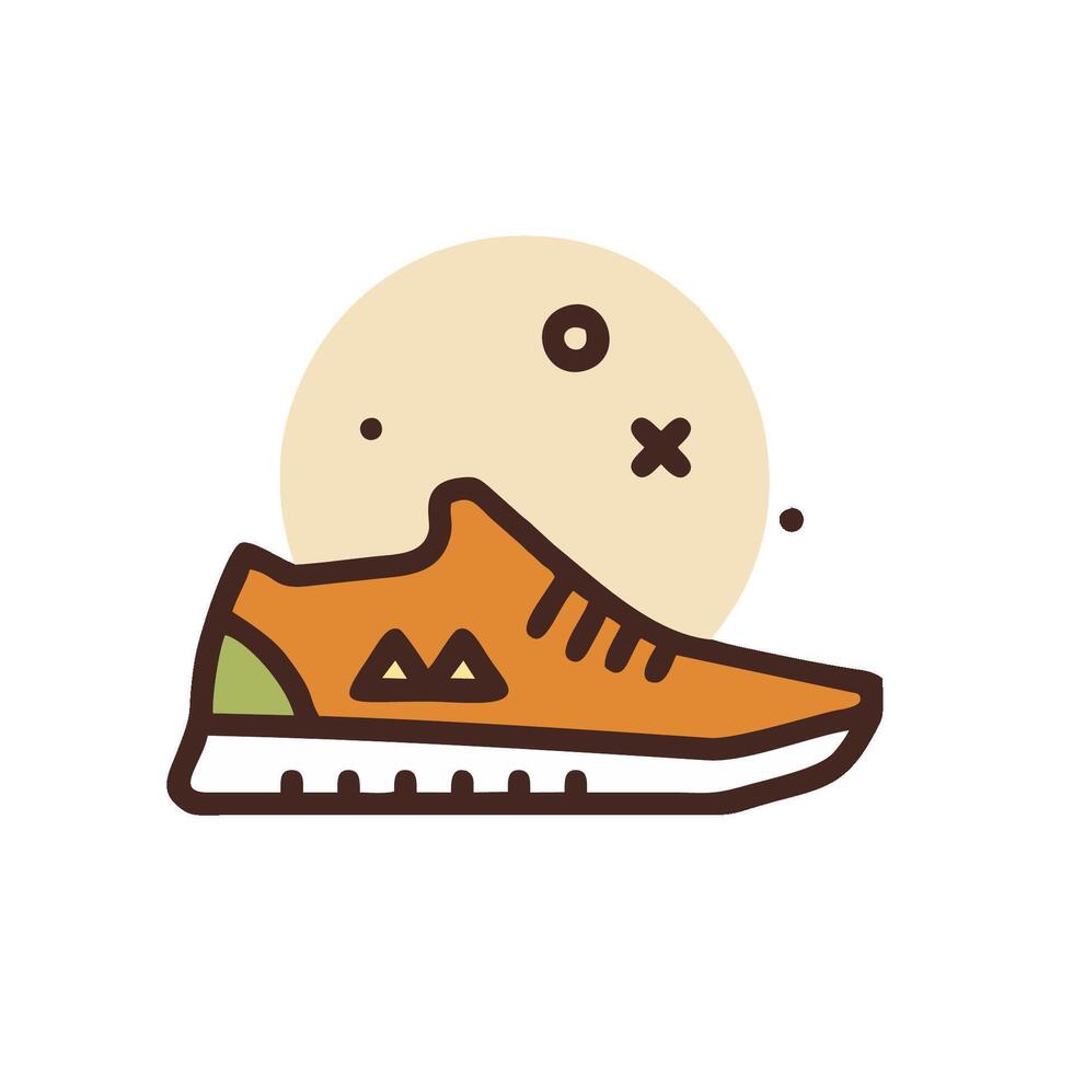 shoe icon, illustration vector