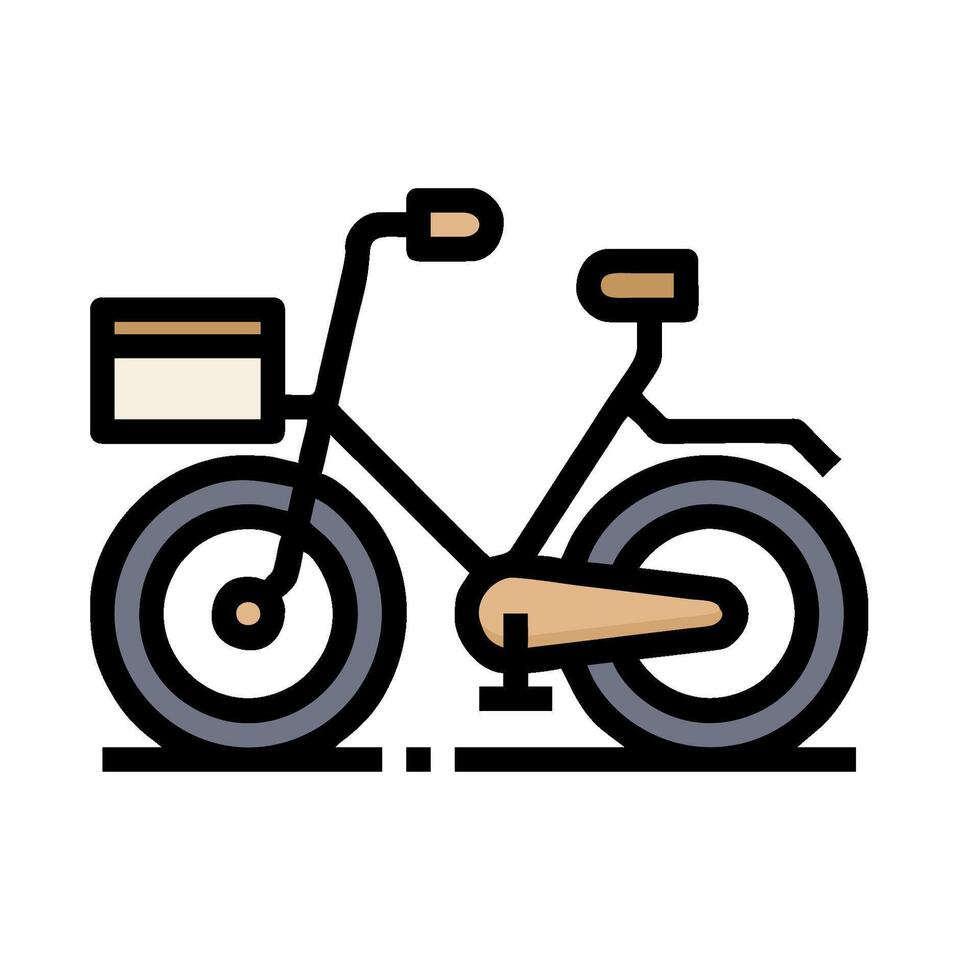 bicycle icon illustration vector
