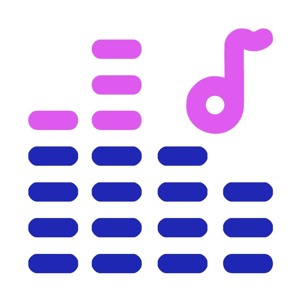 a music icon with a note and a music note vector