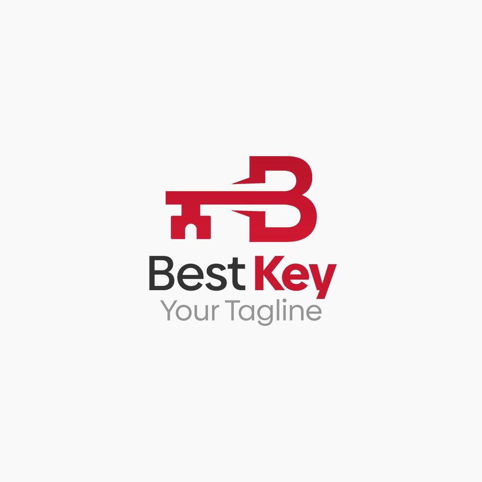 Best Key Logo Template Design. Good for Business, Start up, Agency, and Organization vector