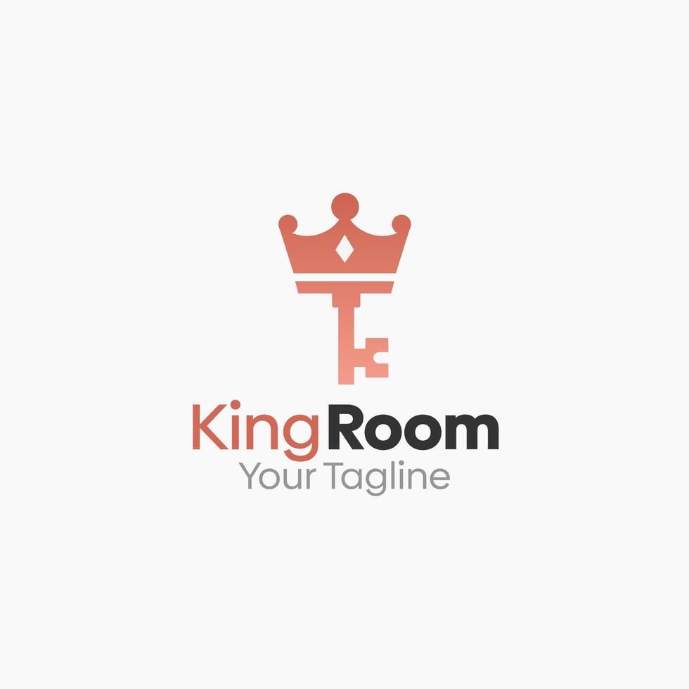 King Room Logo Template Design. Good for Business, Start up, Agency, and Organization vector