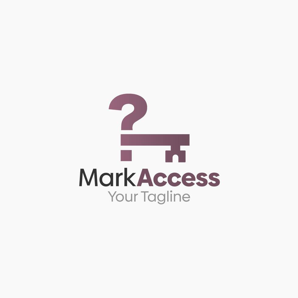 Mark Access Logo Template Design. Good for Business, Start up, Agency, and Organization vector