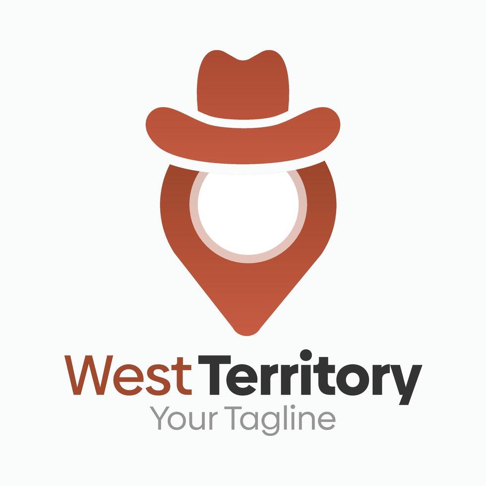 West Territory Logo Design Template. Good for Business, Agency, Community and Organization vector