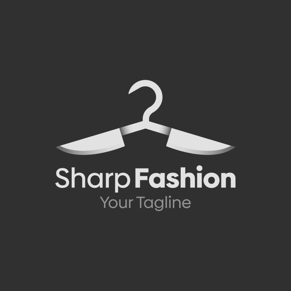 The logo for sharp fashion vector