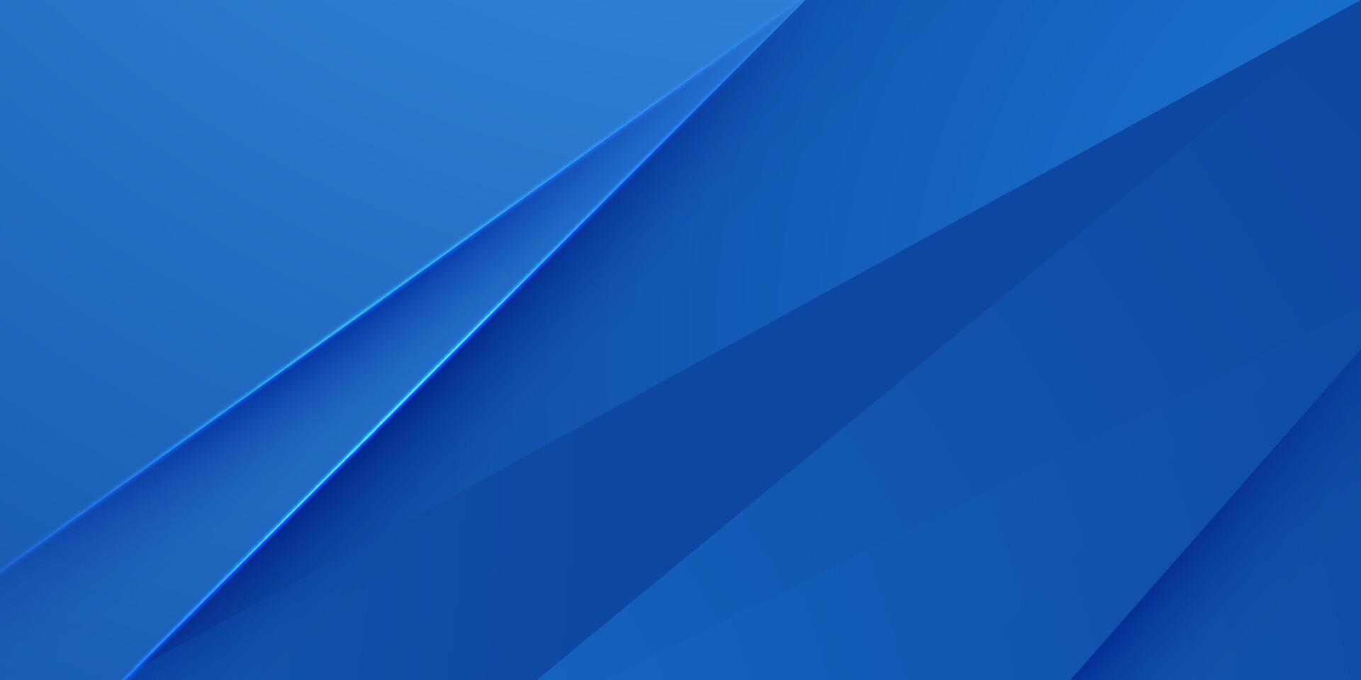 Abstract blue papercut background with geometric graphic elements for poster, flyer, digital board and concept design. vector