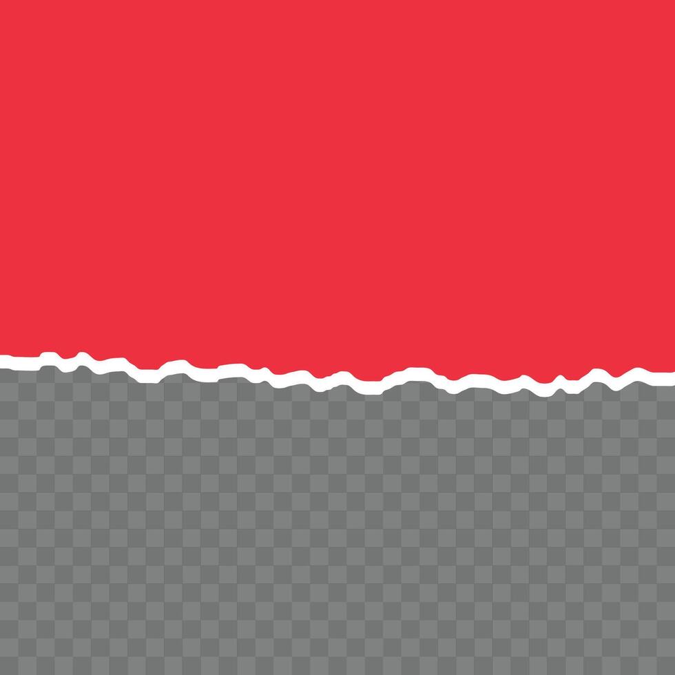Torn paper on background vector