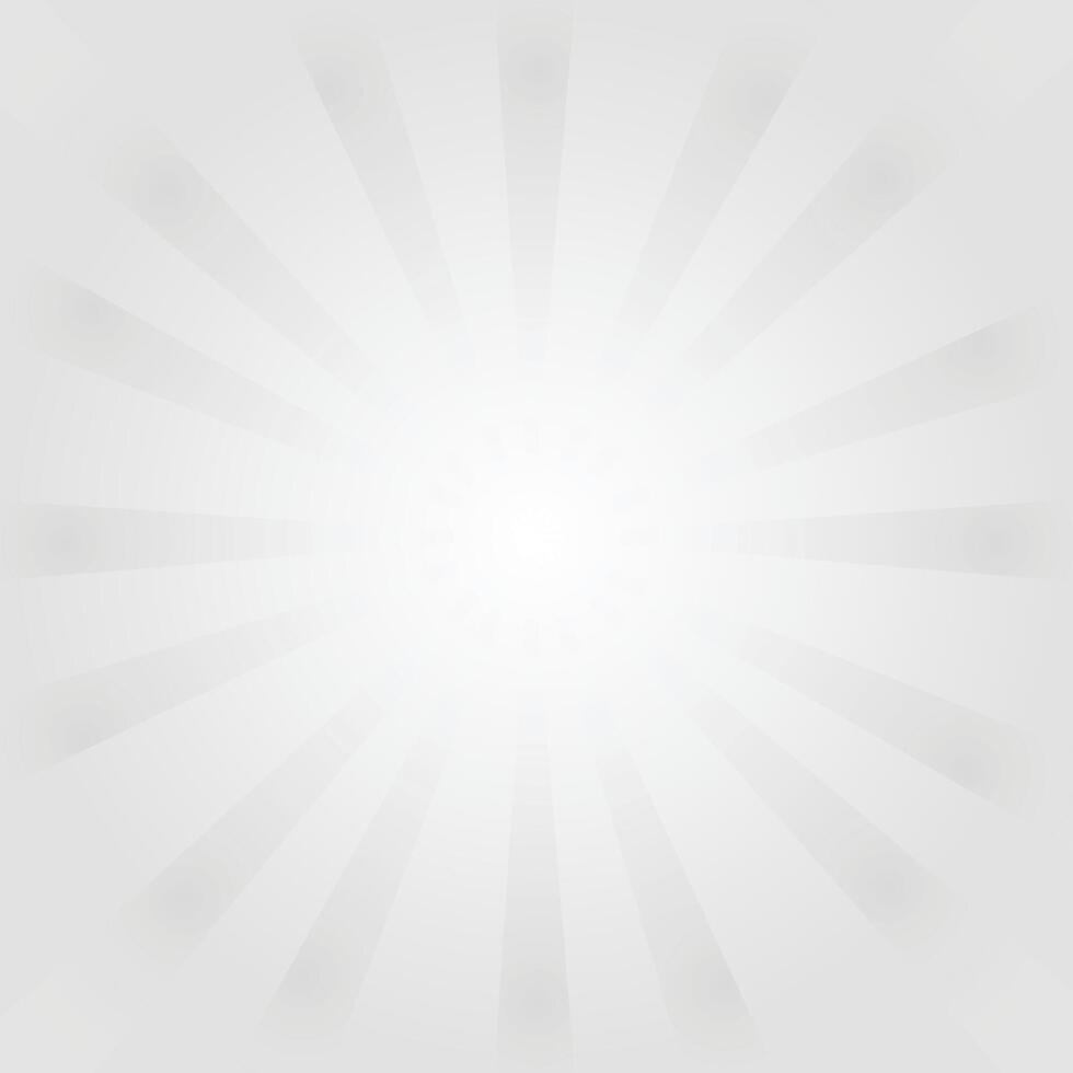 Gray sunbrust background vector