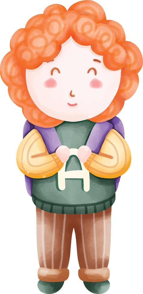 back to school element clipart vector