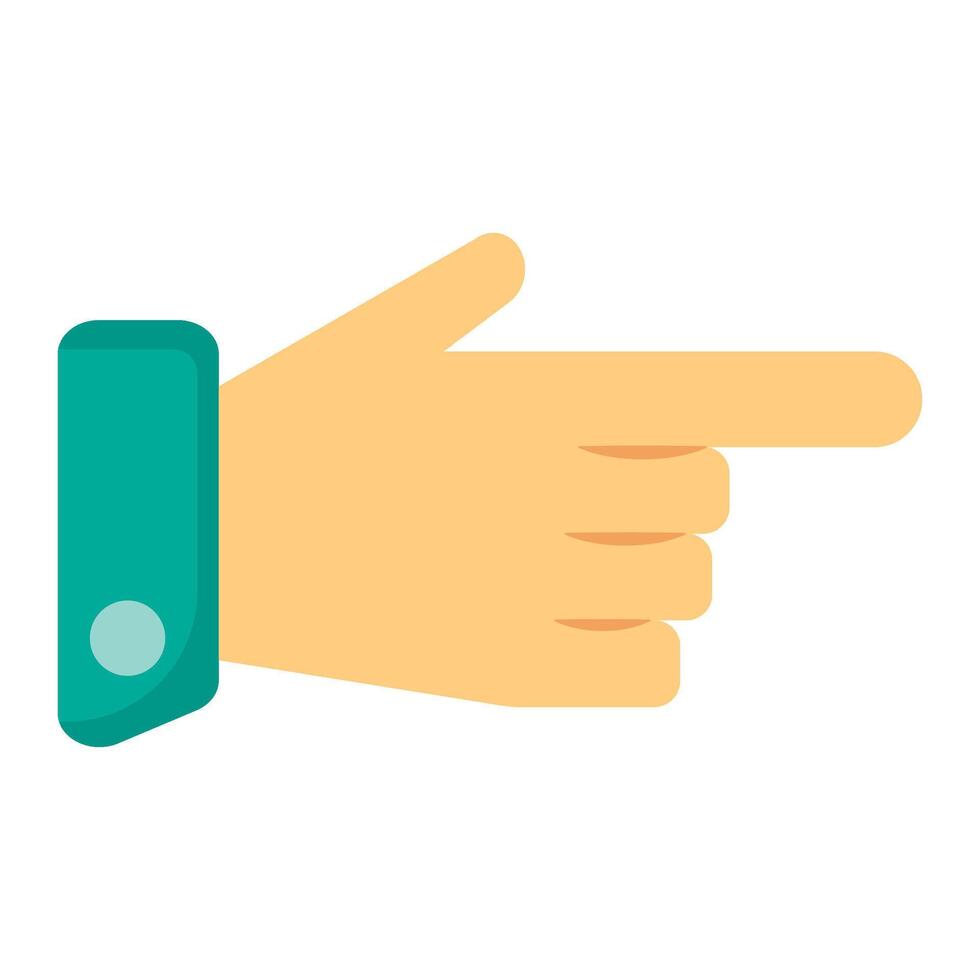 Pointer Hand Cursor clipart Illustration vector