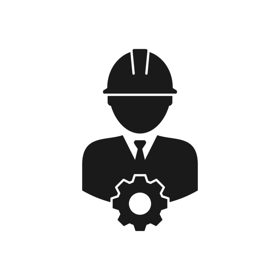 Labor icon group of construction builder people persons profile avatar for team work with hardhat helmet vector