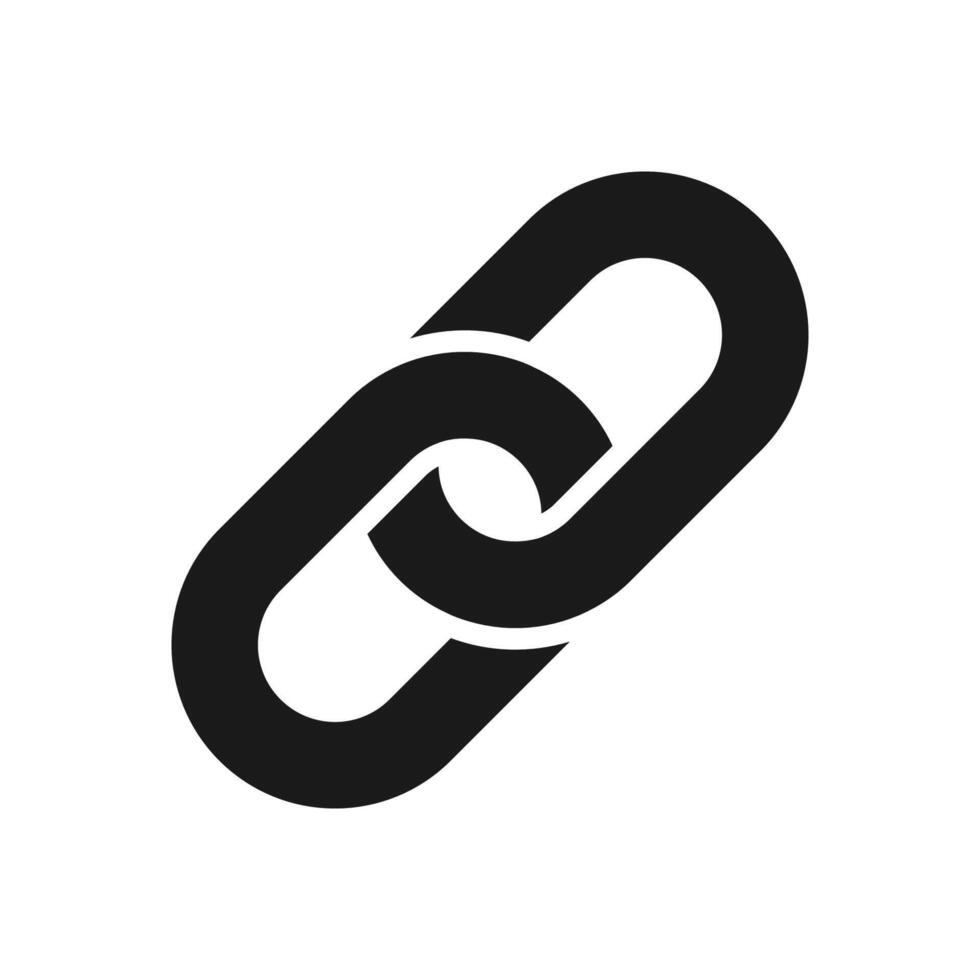 Chain, link icon vector