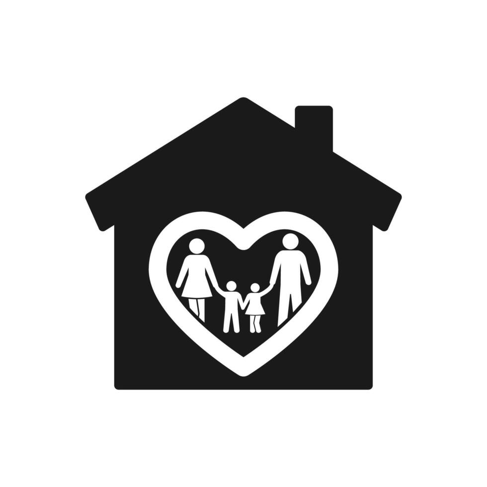 family care concept, care about humanity vector