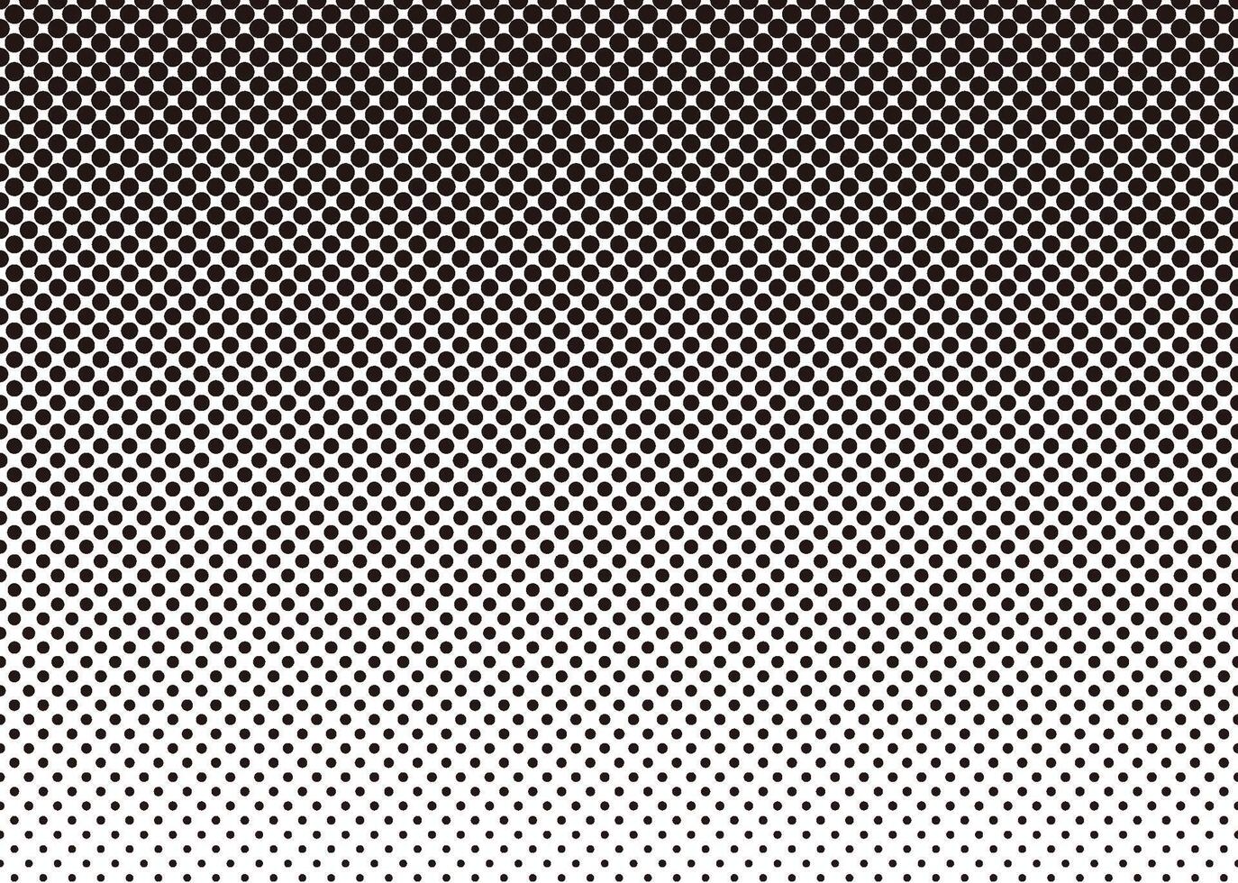 Monochrome Seamless Halftone Texture On A White Background. Horizontally Repeatable. vector