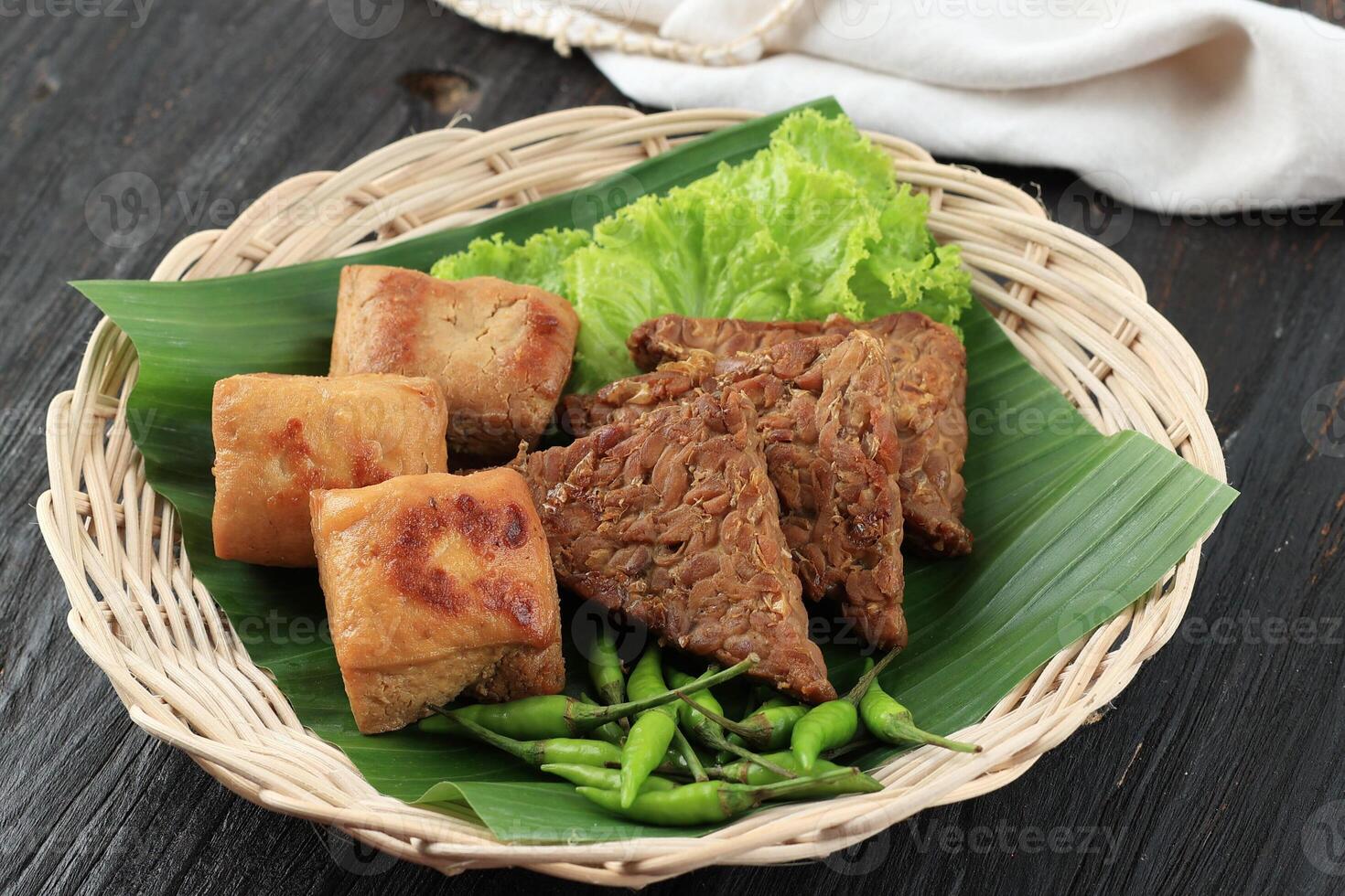 Tahu and Tempe Bacem photo