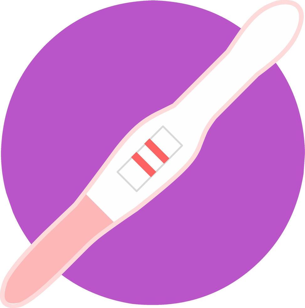A thermometer with a red stripe on it vector