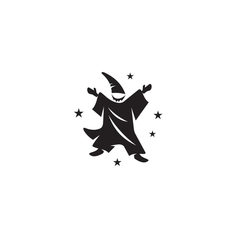 Wizard logo or icon design vector