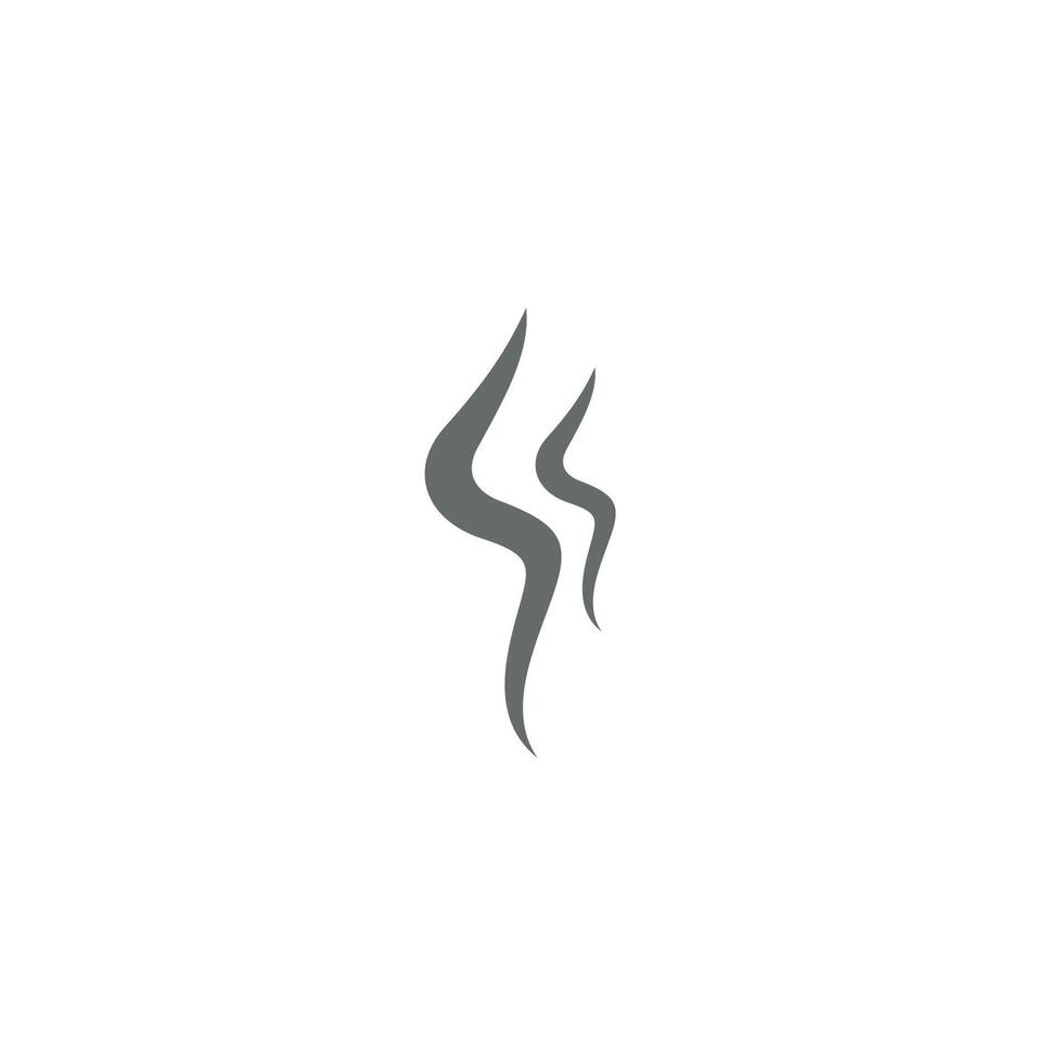 Smoke logo or icon design vector