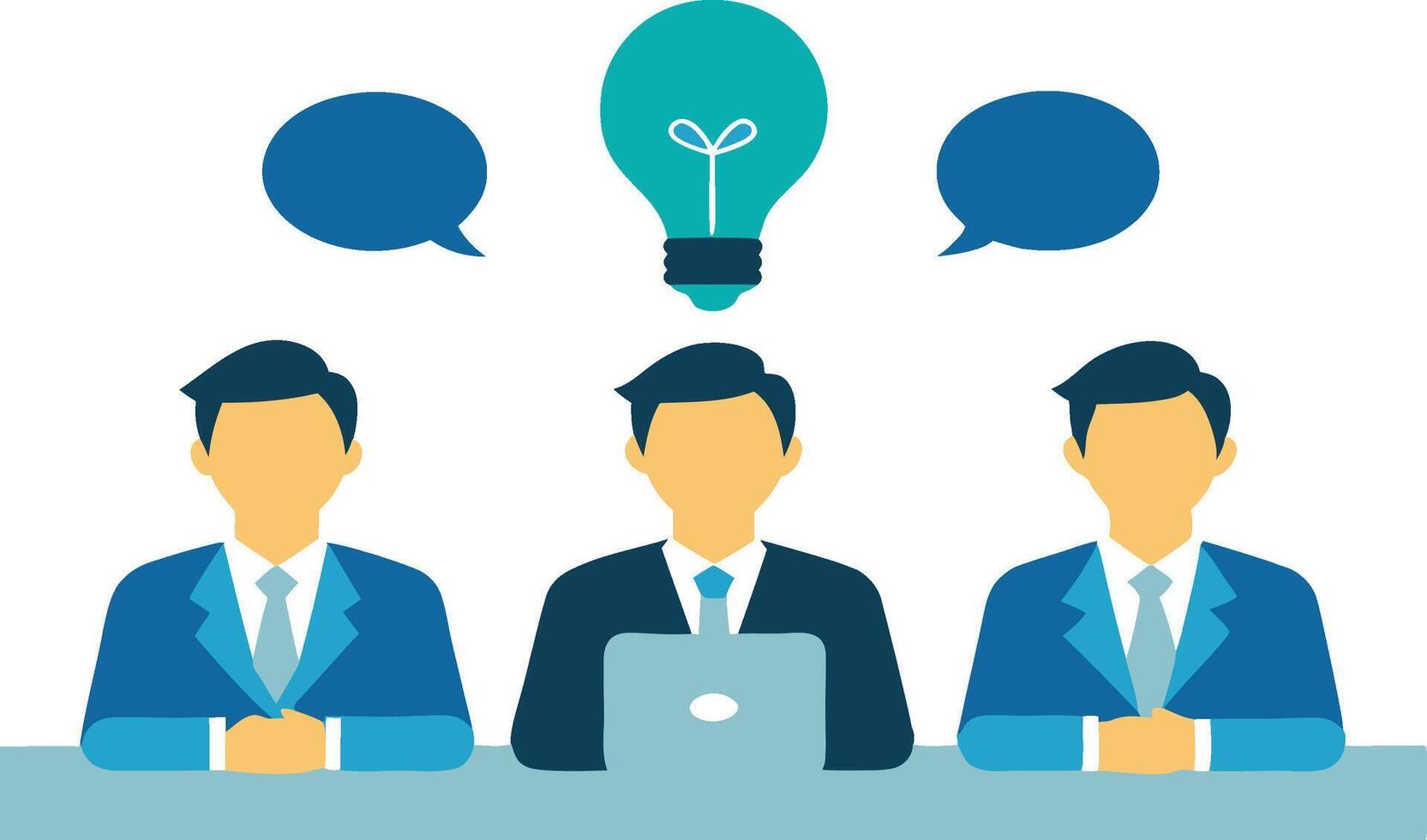 Mastering Effective Communication, Solutions for Productive Meetings and Discussions vector