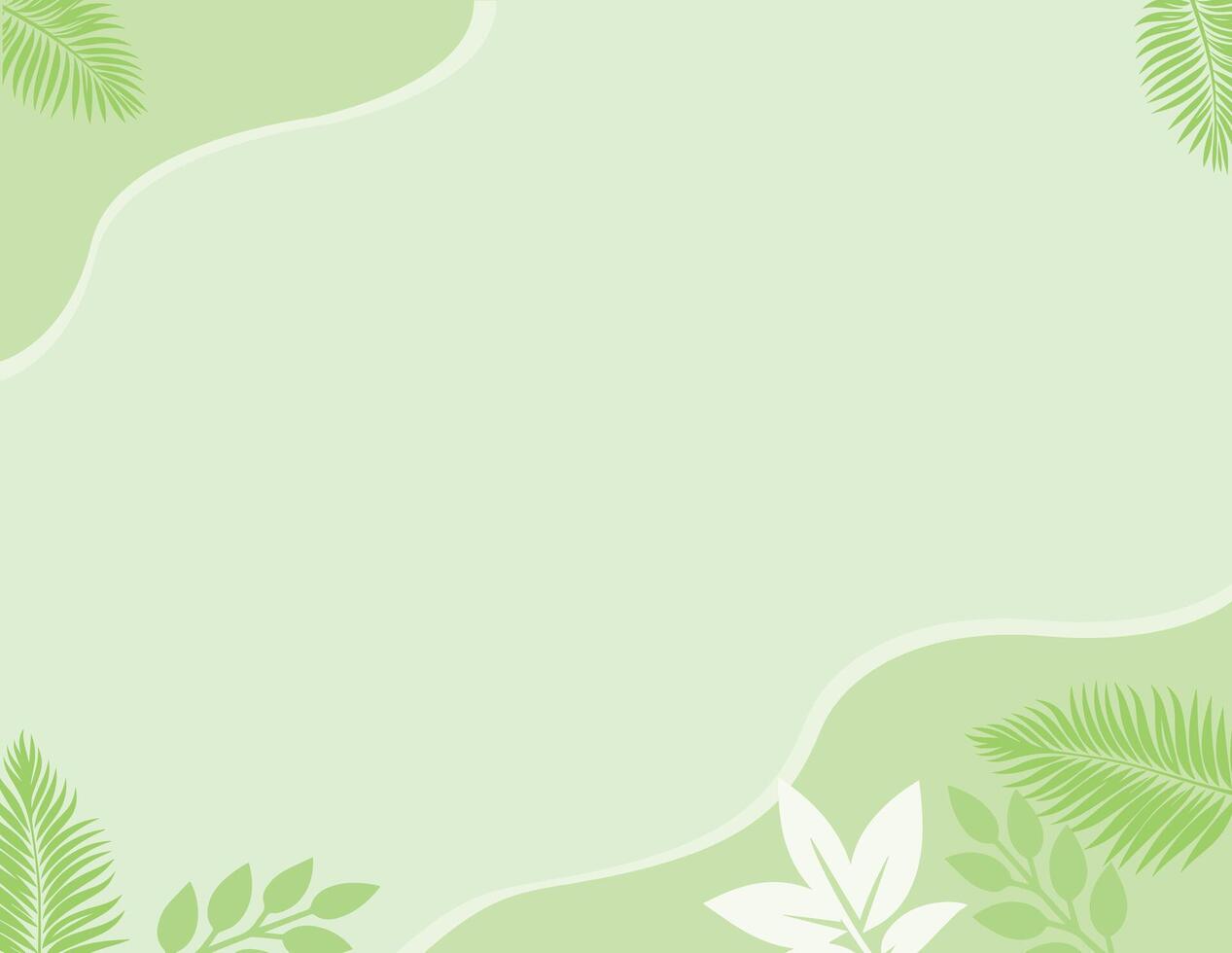 Natural Abstract Leaf Background for Autumn Travel Flyers Posters Invitations and Botanical Designs with Pastel Tropical Leaves vector