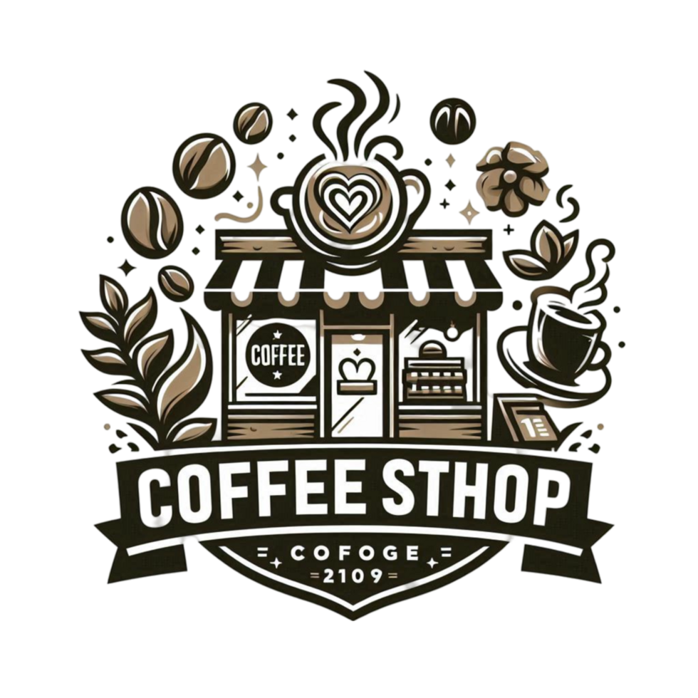 Coffee Shop Logo png