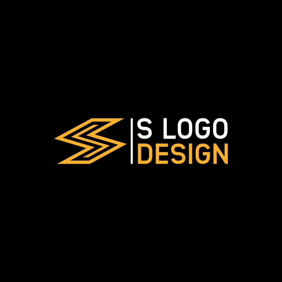 'S' - LOGO. Eye-Catching S Logo Design vector