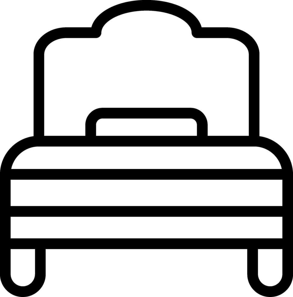 Rest Line Icon vector