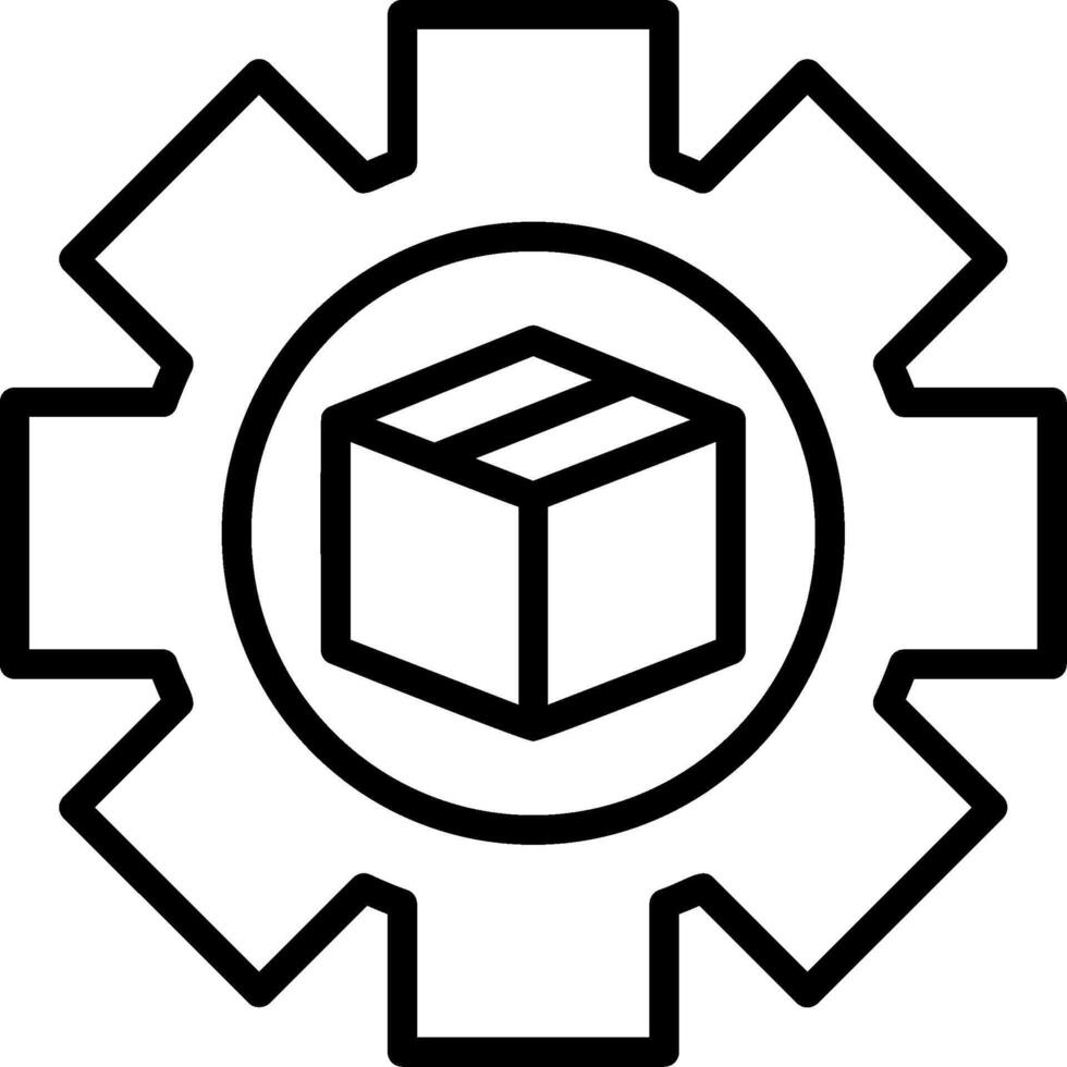 Setting Line Icon vector