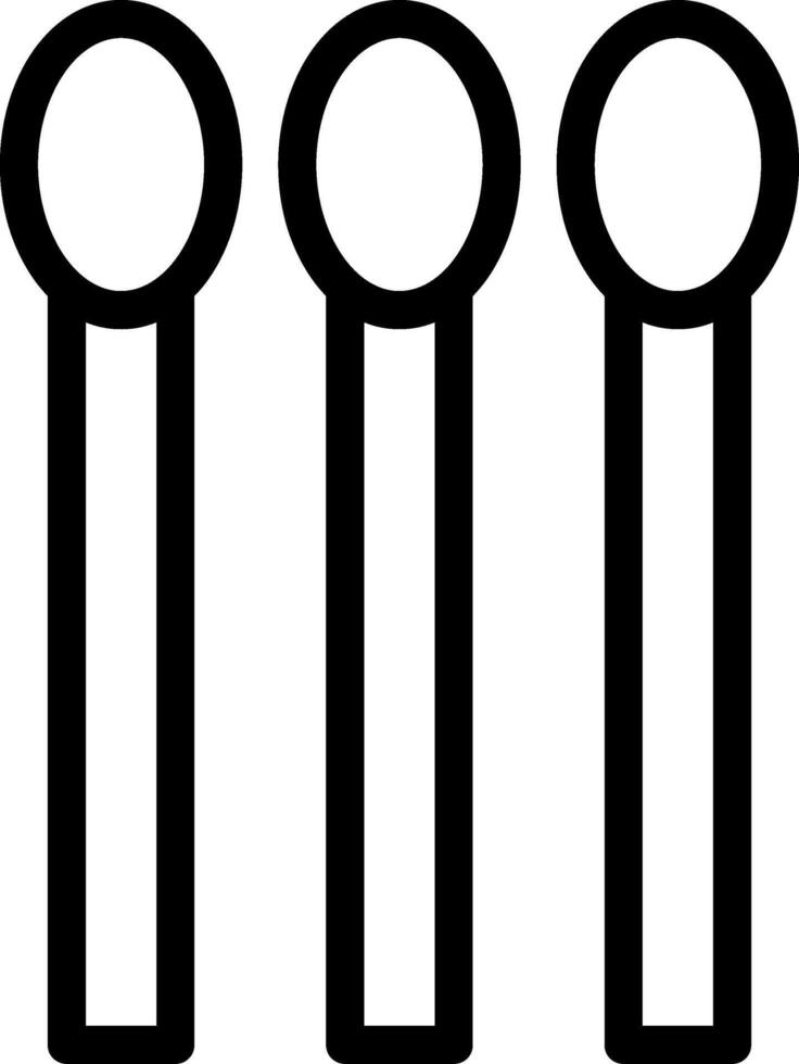 Match Line Icon vector