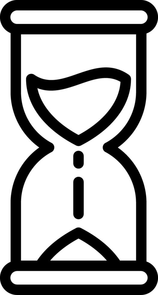 Hourglass Line Icon vector