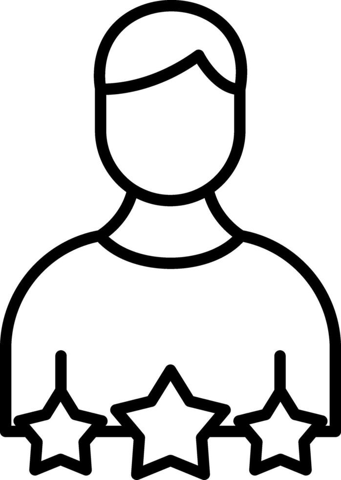 Role Model Icon vector